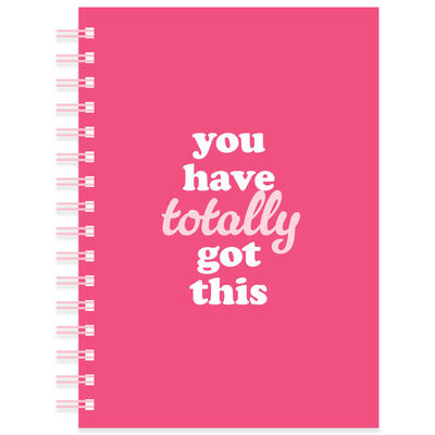 A5 Wiro Pink You Got This Notebook image number 1