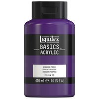 Liquitex Basics Acrylic Paint 400ml: Dioxazine Purple