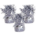 Silver Foil Balloon Weights: Pack of 3 image number 1