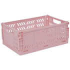 Stackable Storage Crate: Pink image number 1