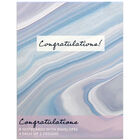 Congratulations Marble Notecards: Pack of 8 image number 1