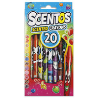 Scentos Crayons: Pack of 20