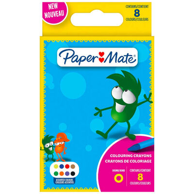 Paper Mate Wax Crayons: Pack of 8 image number 1