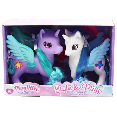 PlayWorks Style & Play Unicorns with Wings Set: Assorted image number 2