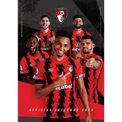 A3 Official Bournemouth FC 2023 Calendar image number 1