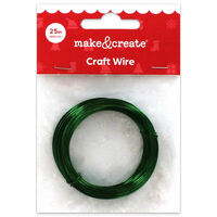 Christmas Craft Wire: Green