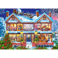 Christmas House 1000 Piece Jigsaw Puzzle