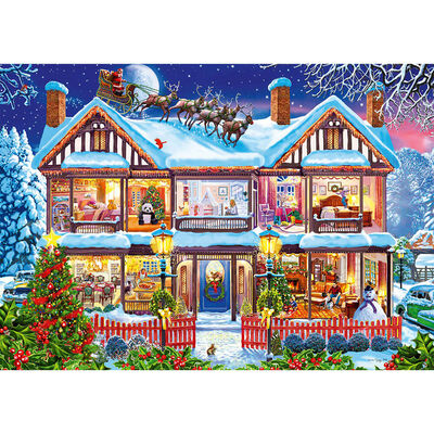 Christmas House 1000 Piece Jigsaw Puzzle image number 2