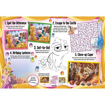 Disney Princess: Wipe-Clean Activity Placemats image number 2