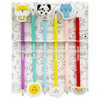 Cute Crew Pencils with Eraser Toppers: Pack of 6 image number 2