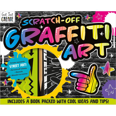Scratch Off Graffiti Art Kit From 7 00 The Works