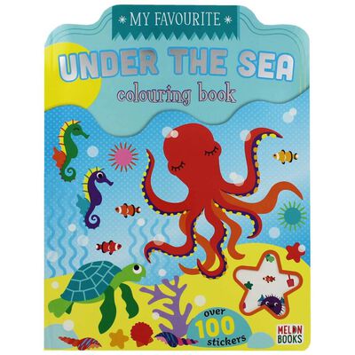 My Favourite Under The Sea Colouring Book image number 1