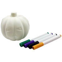 Colour Your Own Halloween Pumpkin Squishy