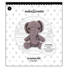 Crochet Craft Kit: Elephant image number 1