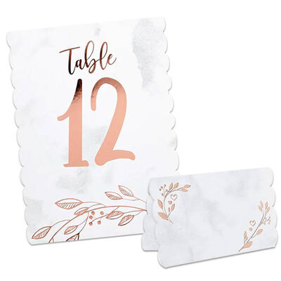 Rose Gold Table Stationery Bundle image number 1