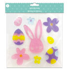 Easter Window Gel Stickers: Bunnies, Eggs and Flowers image number 1