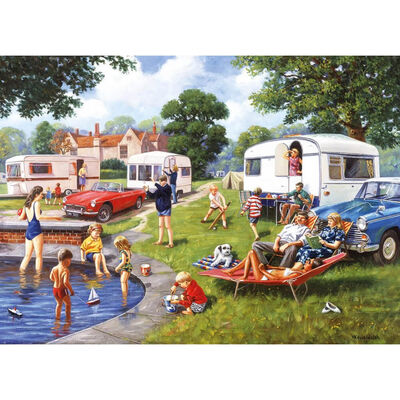 Caravan Holiday 1000 Piece Jigsaw Puzzle image number 2