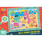 Dex & Flo 100 Piece Search & Find Jigsaw Puzzle image number 1