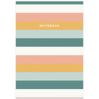 A5 Flexi Multi-Colour Stripes Notebook image number 1