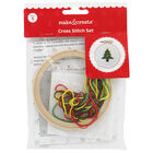 Christmas Cross Stitch Hoop Set image number 1