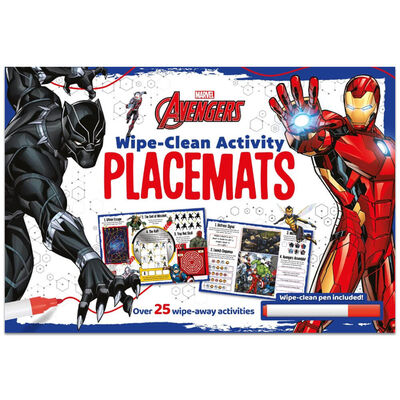 Marvel Avengers: Wipe-Clean Activity Placemats image number 1