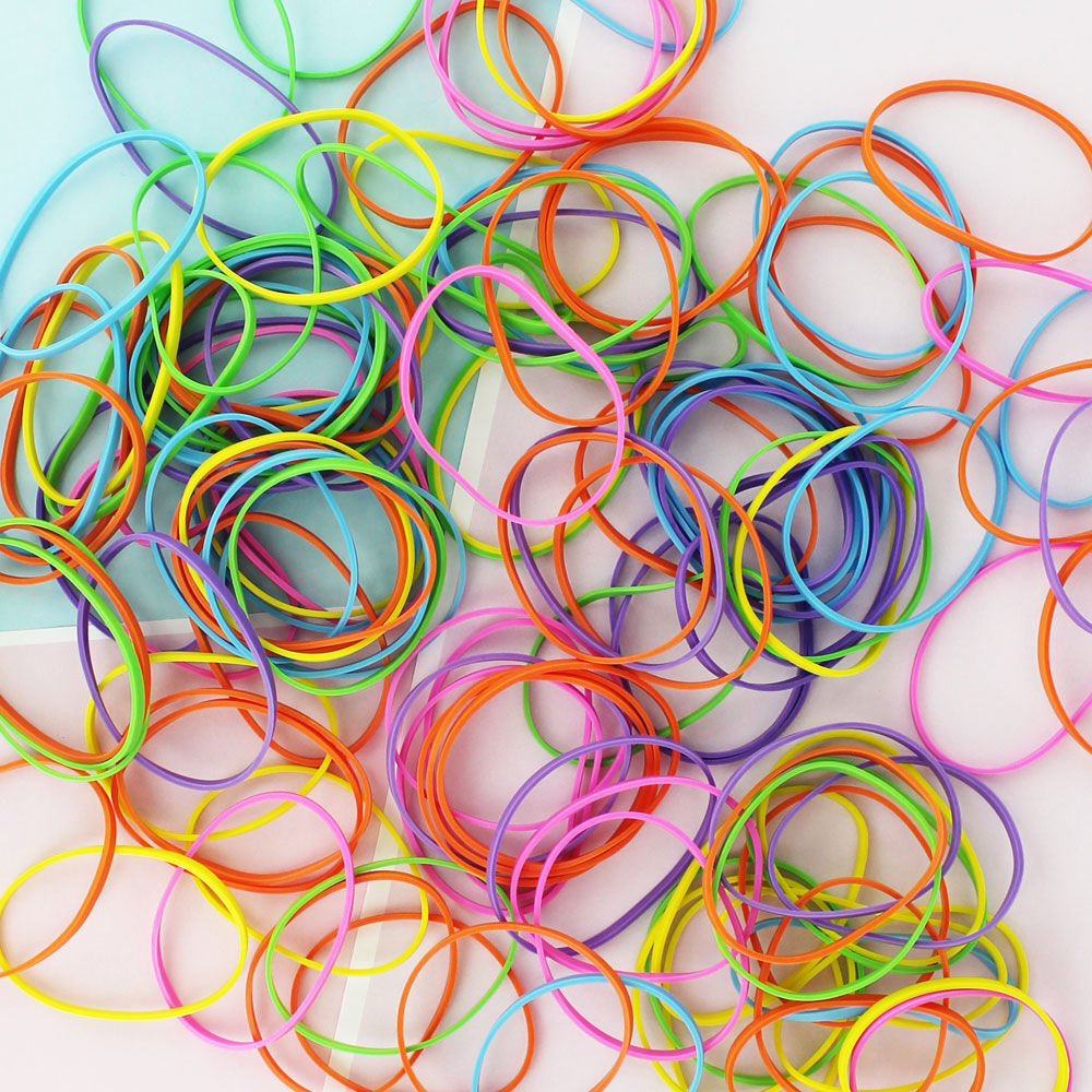neon rubber bands