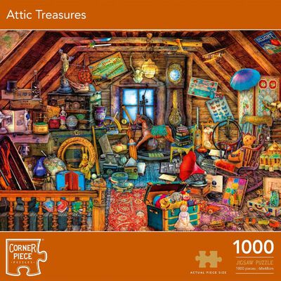 Attic Treasures 1000 Piece Jigsaw Puzzle image number 1