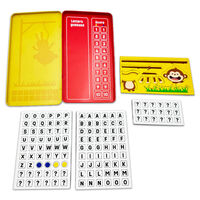 PlayWorks Magnetic Hangman Travel Tin Game