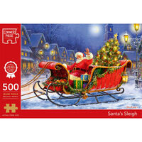 Santa's Sleigh 500 Piece Jigsaw Puzzle