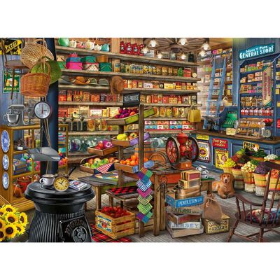 The Grocery Store 500 Piece Jigsaw Puzzle image number 2