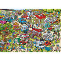 The Campsite 1000 Piece Jigsaw Puzzle