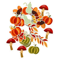 Autumn Card Toppers