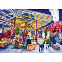 Train Home for Christmas 500 Piece Jigsaw Puzzle