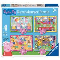 Peppa Pig 4-in-1 Jigsaw Puzzles