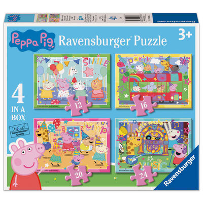 Peppa Pig 4-in-1 Jigsaw Puzzles image number 1