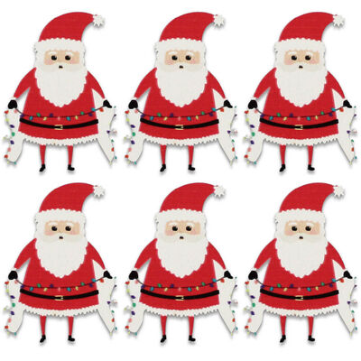 Christmas Santa Wooden Embellishments image number 2