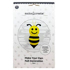 Sew Your Own Felt Decoration: Bee image number 1