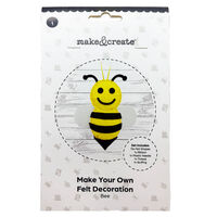 Sew Your Own Felt Decoration: Bee