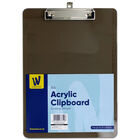 Works Essentials A4 Acrylic Clipboard image number 1