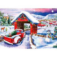 Christmas Truck 500 Piece Jigsaw Puzzle