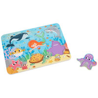 PlayWorks Sealife Wooden Puzzle