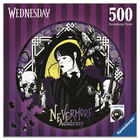 Wednesday Circular 500 Piece Jigsaw Puzzle image number 1