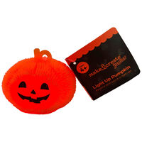 Halloween Light Up Squeezy Pumpkin