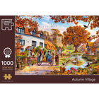 Autumn Village 1000 Piece Jigsaw Puzzle image number 1