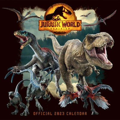 Official Jurassic World Dominion 2023 Square Calendar From 0.50 GBP ...