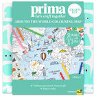 Prima Around the World Colouring Map image number 1