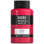 Liquitex Basics Acrylic Paint 400ml: Primary Red image number 1