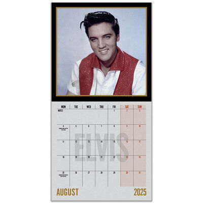 2025 Elvis Collector’s Edition Calendar image number 2