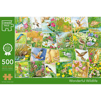 Wonderful Wildlife 500 Piece Jigsaw Puzzle