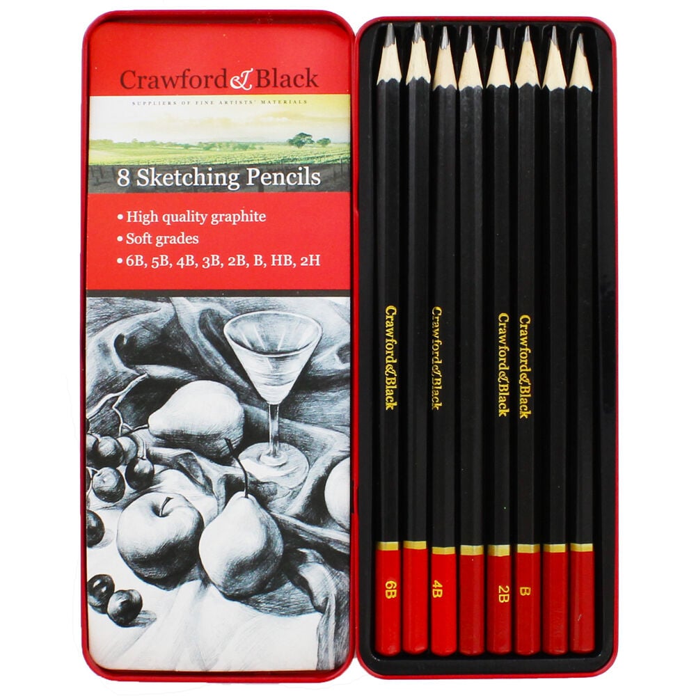 graphite sketch pencils